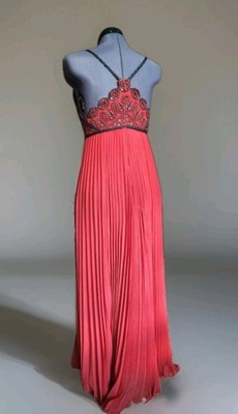 Formal Free People Belle Of The Ball Maxi Dress Gown Sz 2 - Picture 7 of 14